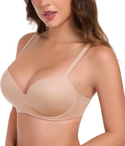 دفعت Lemorosy للسيدات حمالة الصدر اللاسلكية مريحة لا تراجع تحت الأسلاك مبطنة بالدعم والرفع in Kuwait
