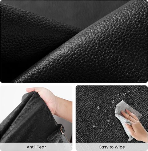 Genuine Leather Tote Bag for Women Large Work Tote Purse with Adjustable Strap Top-Handle Handbags with Zipper in Kuwait