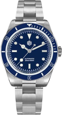 San Martin 38mm Diver 6200 Retro Water Ghost Men Watches Luxury Sapphire Glass NH35 Automatic Mechanical Vintage Watch in Saudi Arabia