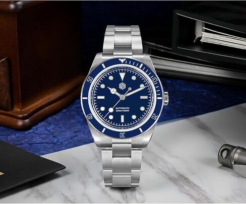 San Martin 38mm Diver 6200 Retro Water Ghost Men Watches Luxury Sapphire Glass NH35 Automatic Mechanical Vintage Watch in Saudi Arabia