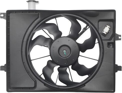 Radiator Cooling Fan Assembly for 2015-2018 Kia Forte 2014-2017 Hyundai Elantra A/C Cooling Radiator Fan in Saudi Arabia
