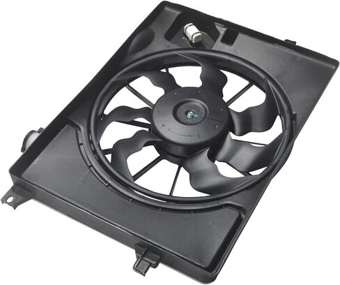 Radiator Cooling Fan Assembly for 2015-2018 Kia Forte 2014-2017 Hyundai Elantra A/C Cooling Radiator Fan in Saudi Arabia
