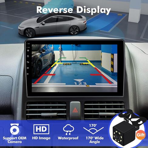 9 Inch IPS Touchscreen Android 12 Car Stereo for Honda CR-V 2002-2006 with Wireless CarPlay & Android Auto 2+32GB Car Radio, Support GPS, WiFi 6, Bluetooth 5.4, FM Radio, Backup Camera, SWC, Dual USB in Saudi Arabia