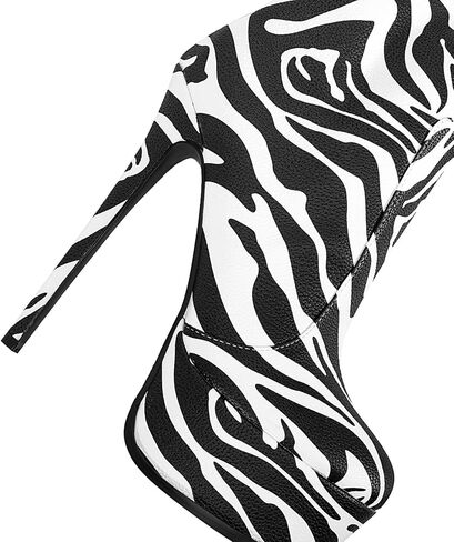 platform black knee high boots for women skinny round toe back zipper Stilettos heels Large size unisex wide calf boots in Saudi Arabia