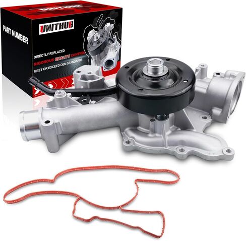 Engine Water Pump Automotive w/Gasket 1204370 43501 Compatible for Chrysler Aspen Dodge Durango Ram 1500 2500 3500 Hemi 5.7L 2003 2004 2005 2006 2007 2008 in Saudi Arabia