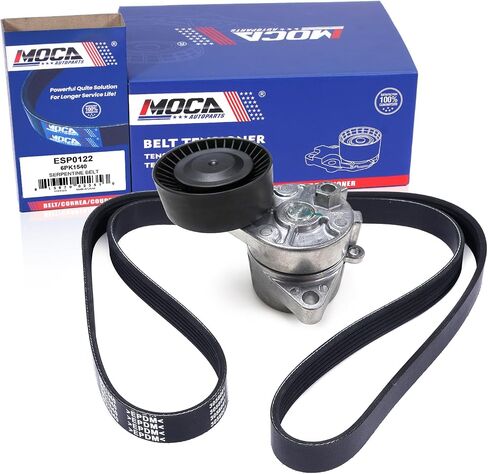 MOCA Serpentine Belt Tensioner Assembly Fit 2001-2005 for BMW 320i 2.2L & 2001-2006 for BMW 330Ci 3.0L & 2001-2006 for BMW X5 3.0L & 2000-2002 for BMW Z3 2.5L in Saudi Arabia