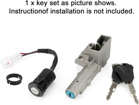 Motorcycle Ignition Key Switch Set, PSLER Ebike Ignition Switch with Key for Surron Light Bee X Sur Ron Light Bee S Electric Dirt Bike Key Ignition for Ebike in Saudi Arabia