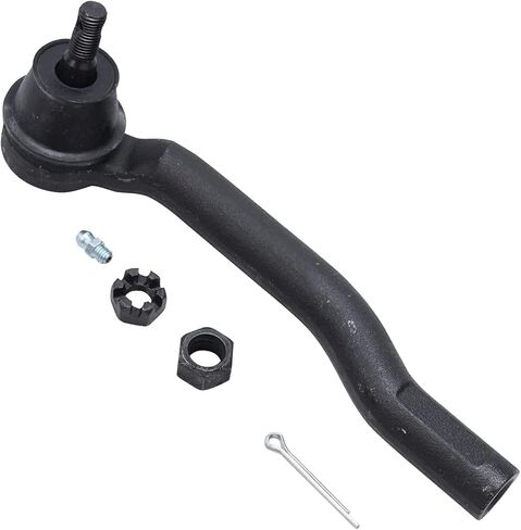 Detroit Axle - Front Tie Rods Kit for 2007-2012 Nissan Versa, 2009-2014 Cube, 4 Inner Outer Tie Rod Ends 2 Boots 2010 2011 Replacement in Saudi Arabia