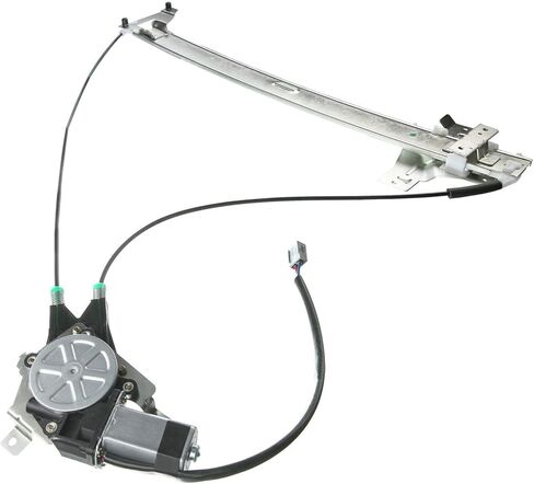 Front Left Driver Side Power Window Regulator with Motor for Ford E-150 2003-2014/ E-250 Econoline 1992-2002/ E-350 E-450 E-550 Super Duty 1992-2014 Replace OE 1C2Z1523201AA 741-586 in Saudi Arabia