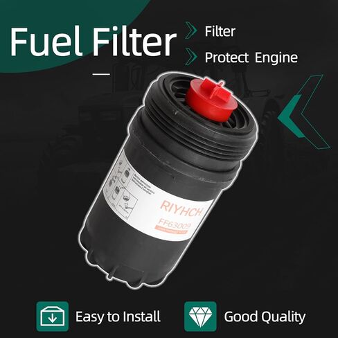 2 قطعة فلتر الوقود BF63000 - ترشيح 10 ميكرون لمحركات الديزل من سلسلة Cummins 6.7L B/L | يستبدل FF63008، FF63054NN in Saudi Arabia