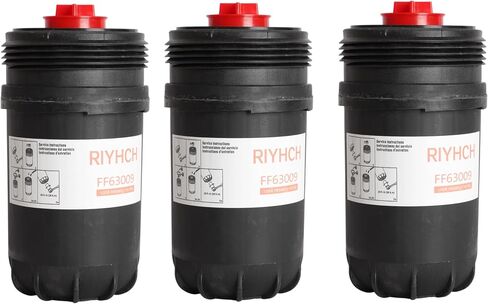 2 قطعة فلتر الوقود BF63000 - ترشيح 10 ميكرون لمحركات الديزل من سلسلة Cummins 6.7L B/L | يستبدل FF63008، FF63054NN in Saudi Arabia