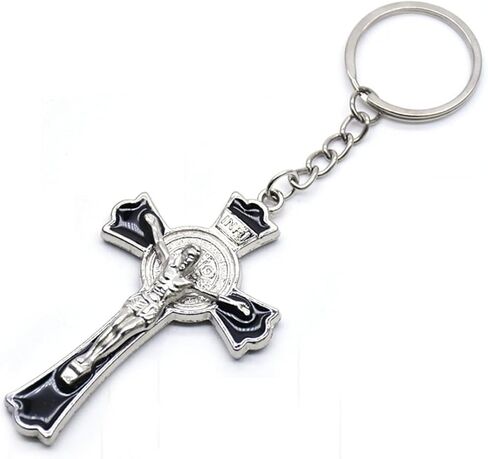 Catholic Holy Trinity Cross Keychain Catholic Car Key Accessories in Kuwait