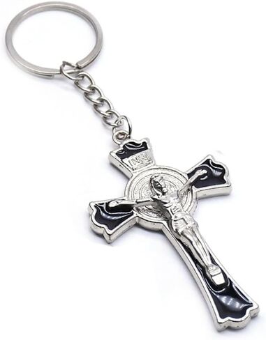 Catholic Holy Trinity Cross Keychain Catholic Car Key Accessories in Kuwait