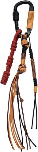 Cool Bag Charms Rope Braided Tassel with Carabiner Hook Keychains Backpack bag charms for tote bags in Kuwait
