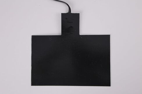 8-1/2'' x 7-7/8'' Silicone Battery Heater Pad with Smart Thermostat Control (32°F On/122°F Off) - 120V 60W Automotive Battery Warmer Pad, 72" 2-Prong Cord, Grey in Saudi Arabia