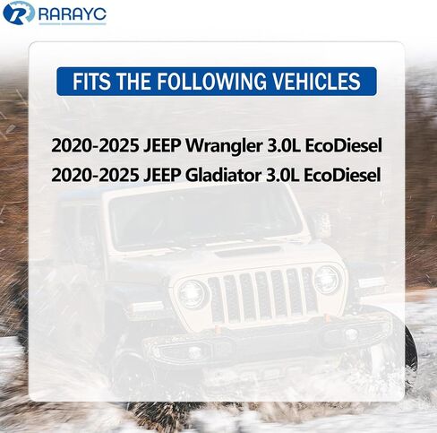 استبدال فلتر الزيت Ecodiesel 3.0L وفلتر الهواء لـ | 2020-2023 رانجلر جي إل | 2020-2023 المصارع | يستبدل #68507598AA 68498720AA 68436631AA in Saudi Arabia