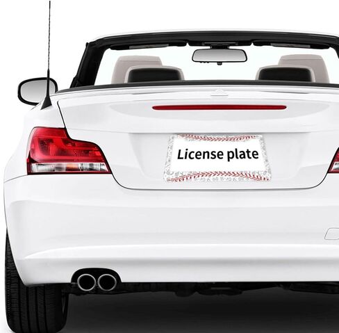 Vintage American Mexican Flag License Plate Frame - 1 Pcs Funny Aluminum Car License Plate Cover USA Mexico Flag Patriotic License Plate Holder Universal US-Canada 2 Hole Auto Car Tag for Women/Men in Saudi Arabia