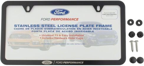 إطار لوحة ترخيص Ford Performance باللون الأسود in Saudi Arabia