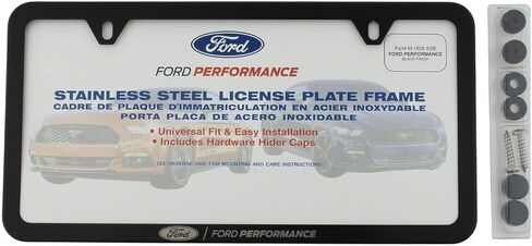 إطار لوحة ترخيص Ford Performance باللون الأسود in Saudi Arabia