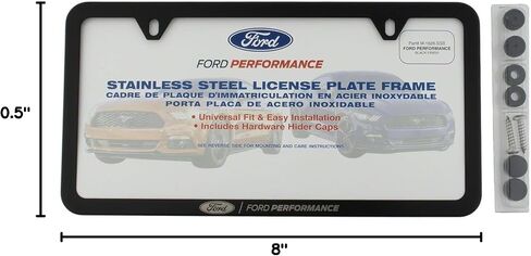 إطار لوحة ترخيص Ford Performance باللون الأسود in Saudi Arabia