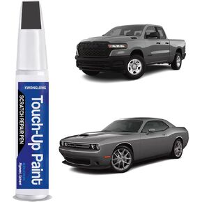 طلاء طلاء أحمر PRC/MRC لسيارات دودج تشالنجر/تشارجر/دورانجو، طقم إصلاح خدوش طلاء السيارة 2 في 1، حل سريع وسهل للإصلاح in Kuwait