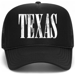 Texas Cracked Vintage Trucker Hat | TX | Premium Adjustable Snapback Baseball Hat for Men & Women in Saudi Arabia