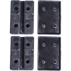 AIWFL 4Pcs Rubber Car Lift Pad, Heavy Duty Arm Auto Lift Pads, Auto Truck Hoist Pad for Car Lift Frame Rail Protection Accessories in Saudi Arabia