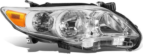 Auto Dynasty TO2502203 OE Style Driver/Left Side Headlight Lamp Compatible with Toyota Corolla Sedan 11-13 in Saudi Arabia