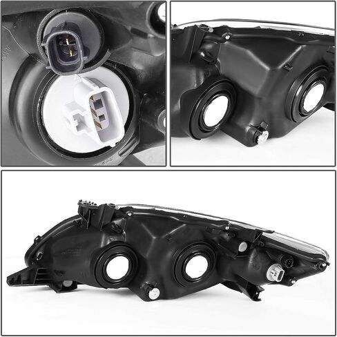 Auto Dynasty TO2502203 OE Style Driver/Left Side Headlight Lamp Compatible with Toyota Corolla Sedan 11-13 in Saudi Arabia