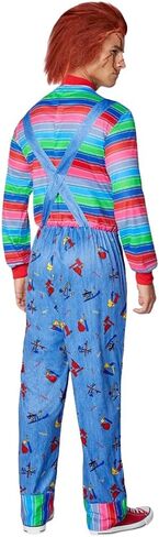 Spirit Halloween Adult Chucky Costume (Deluxe Chucky (Mens), S/M) in Saudi Arabia
