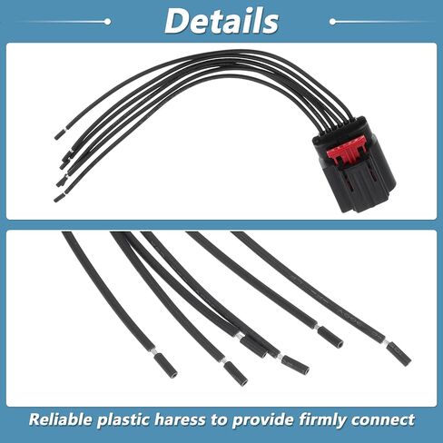 Mass Air Flow (MAF) Sensor Connector Wiring Harness for Ford Multi-Purpose Connector Pigtail for Lincoln for Mercury Mass Air Flow MAF Sensor Connector Plug Repair Wire Harness in Saudi Arabia