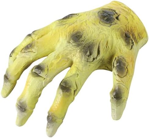 SIQITECHNO Halloween Monster Hand Gloves Latex Scary Skeleton Zombie Paw Gloves Cosplay Costume Horror Demon Ghost Mitten in Saudi Arabia