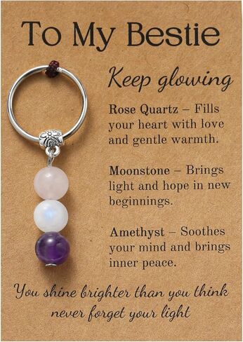 هدايا عيد ميلاد للأخت، أفضل صديق، أمي، هدايا للنساء من الابنة، الابن، Bestie، سلسلة مفاتيح كريستالية هدية عيد الأم in Kuwait