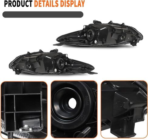 DR61510K0D MA2519144 Pair Halogen Headlight Compatible with 2011-2014 2 Yozora/GS/GX/Sport/Touring Driver & Passenger Side in Saudi Arabia