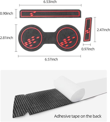 BETTERHUMZ Car Cup Holder Coaster Compatible with Audi A4 S4 B9 A5 S5 RS5 2017-2024 Center Console Storage Box Pad Car Interior Accessories (for Alcantara) in Saudi Arabia