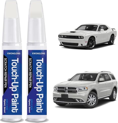 طلاء طلاء أحمر PRC/MRC لسيارات دودج تشالنجر/تشارجر/دورانجو، طقم إصلاح خدوش طلاء السيارة 2 في 1، حل سريع وسهل للإصلاح in Kuwait