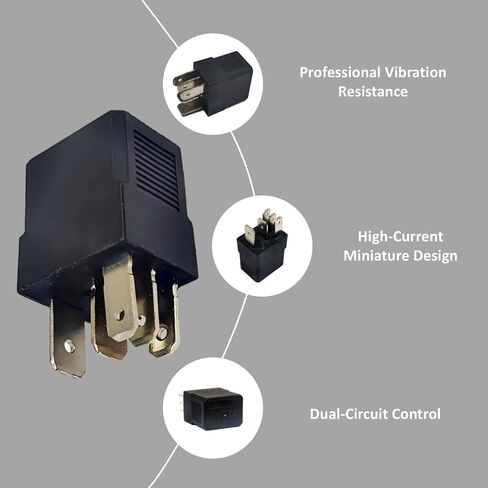 ​​2-Pack CM1-R-12V ACM13221 | 12VDC 35A 5-Pin General Purpose Automotive Power Relay in Saudi Arabia