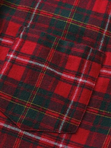 Latuza Women's Cotton Flannel Button Down Nightgown with Pockets in Kuwait