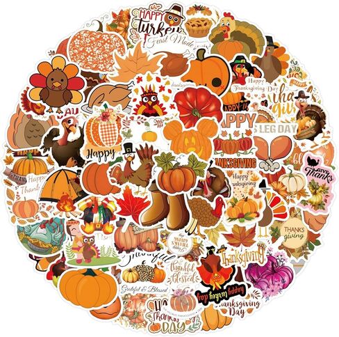 ملصقات البلوط 55pcs الخريف الخريف البلوط لعيد الشكر زجاجات المياه بطاقات الأمتعة المغلفات سجل القصاصات الكمبيوتر المحمول حزب الديكور للأطفال المراهقين in Kuwait