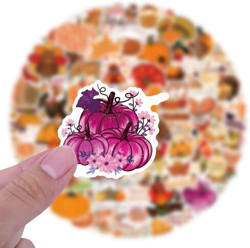 ملصقات البلوط 55pcs الخريف الخريف البلوط لعيد الشكر زجاجات المياه بطاقات الأمتعة المغلفات سجل القصاصات الكمبيوتر المحمول حزب الديكور للأطفال المراهقين in Kuwait