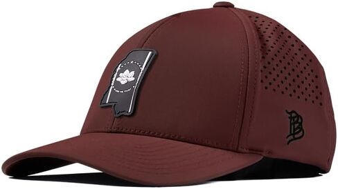 قبعة بيسبول ذات علامة تجارية Bills Mississippi Vintage PVC المنحنية، خفيفة الوزن ومريحة in Kuwait