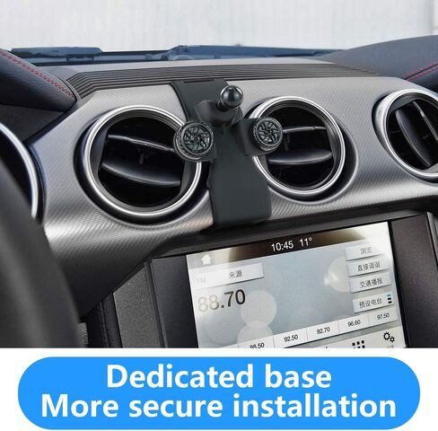 Car Phone Holder for Ford Mustang 2015 2016 2017 2018 2019 2020 2021 2022 2023 & Coupe Convertible Mach 1 GT Bullitt EcoBoost Auto Accessories Cell Phones Mount Cellphone Mobile Cradle Bracket in Saudi Arabia