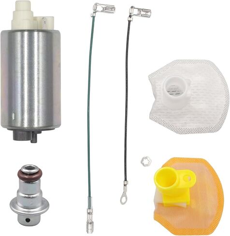 Fuel Pump for Yamaha YZF-R1 YZF-R1M 15-19 / YZF-R1S 16-18 / V-Star 950 Tourer 09-17 / Road Star 1700 08-09 1700 S 08-14 / Road Star 1700 Silverado S 09-14 / FZ-07 15-16 Replaces 5S7-13907-00 in Saudi Arabia
