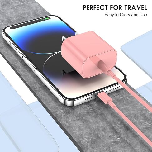45W Charger for iPhone 16 15 Pro Max Fast Charging 3FT, iPhone 16 15 Plus Charger Cord with USBC Charger Block for MacBook Air 13/11 inch M1/M2,2022 2020 2019 2018 2017 Laptop,iPad Pro/Air in Saudi Arabia
