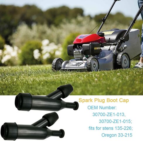 GX390 Spark Plug Boot Cap GX160 GX120 GX240 GX270 GX340 لمحركات Hon-Da والمستنسخات، بطل مولدات كولمان بريداتور 212 301 420 224 196 339 (2/حزمة) in Saudi Arabia