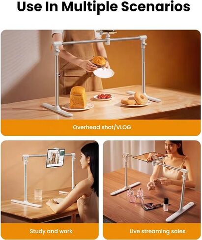 Lazy Tablet Holder, no Need to Install Lazy Mobile Phone Holder at The Bedside, Retractable Lifting Mobile Phone Tablet Holder, Suitable for 4.7-12.9in Mobile Phones and Tablets, for beds, Sofas in Saudi Arabia