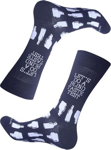 Bourbon Whiskey Socks - Funny Men Father's Socks - Drinking Apparel - Things Bourbon Drinkers Say (Blend, Shipment Come In) in Saudi Arabia