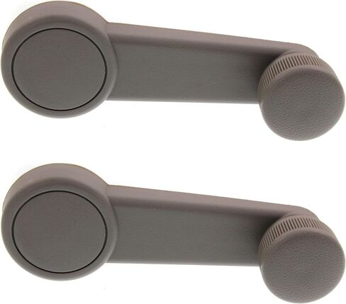 Garage-Pro Window Crank Set of 2 Compatible with FORD FOCUS 2008-2011 Front Window Handle Right Side and Left Side (=Rear) Beige in Saudi Arabia