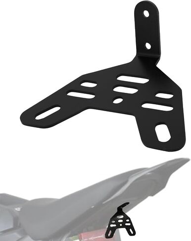 Motorcycle Tail Light Rear License Plate Holder Bracket Mounting Kit CNC for Sur Ron Surron Light Bee X X260 X160 Electric Dirt Bike Purple in Saudi Arabia