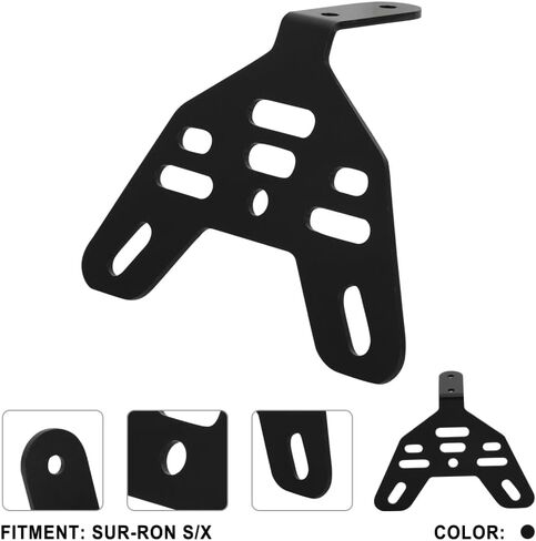 Motorcycle Tail Light Rear License Plate Holder Bracket Mounting Kit CNC for Sur Ron Surron Light Bee X X260 X160 Electric Dirt Bike Purple in Saudi Arabia